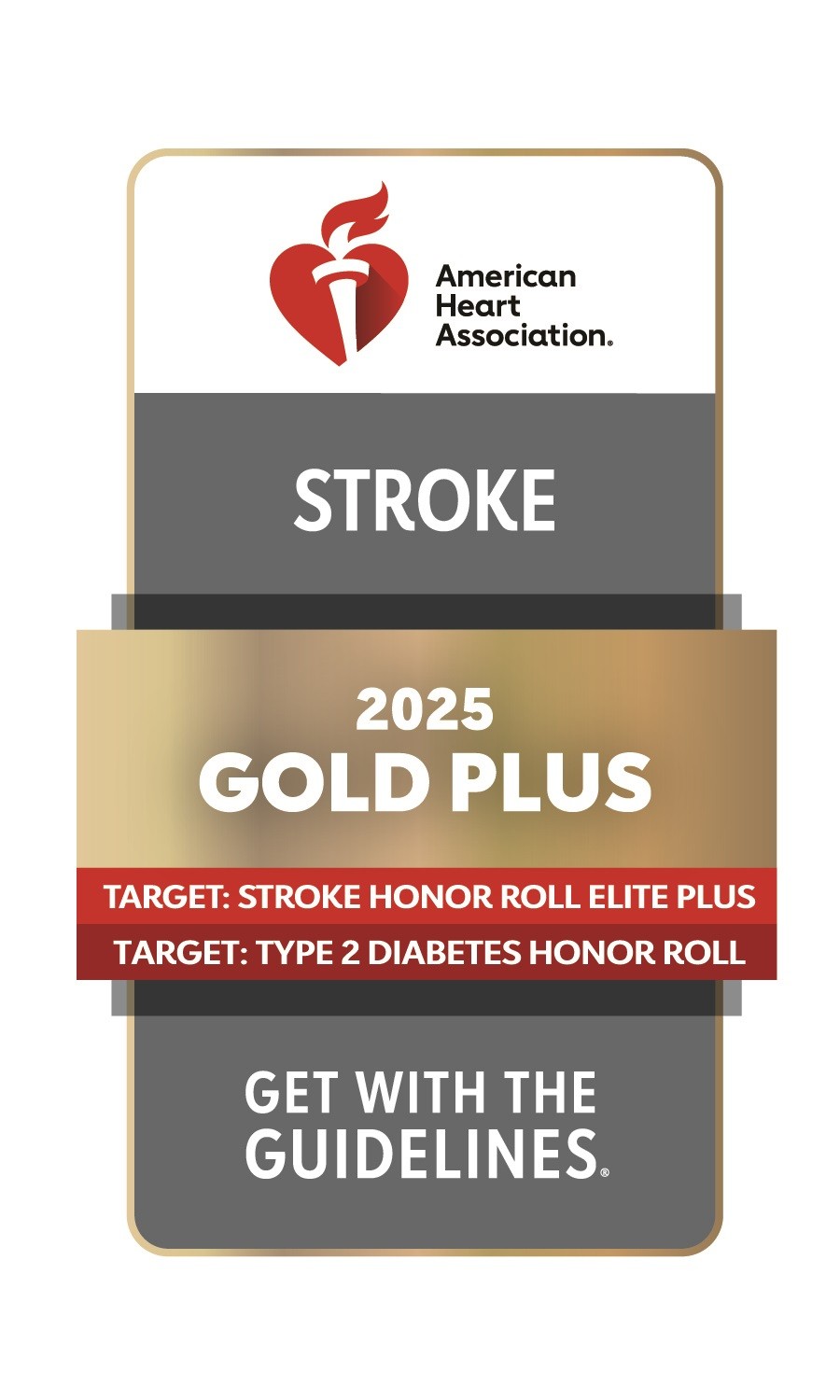 American Heart Association for Excellence in Stroke Care American Heart Association for Excellence in Stroke Care