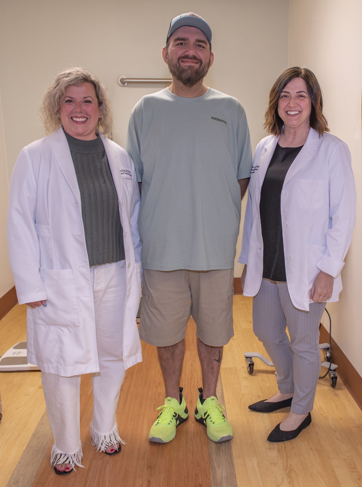 Andrew Lamont, Dr. Duke and Jess Andrew Lamont, Dr. Duke and Jess