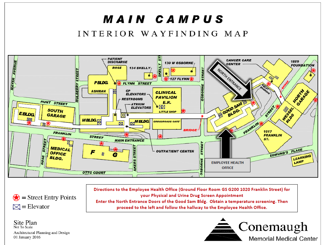 Cone Health Campus Map
